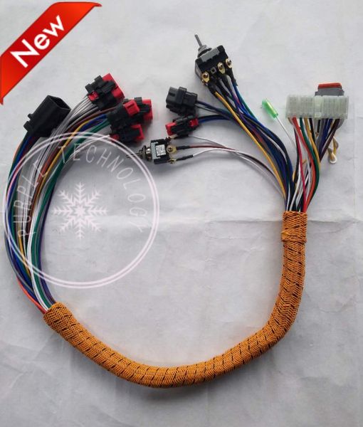 

excavator cab right operation handle cable for cat 325d 330d 336d