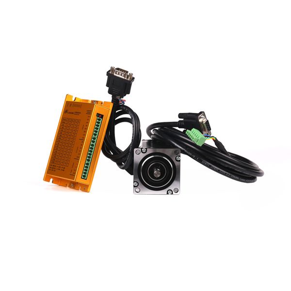 

лучшая цена и качество на 3 фазы nema23 dc20-50v 2n.m lc57h380 + lcda357h замкнутый контур шагового двигателя драйвер