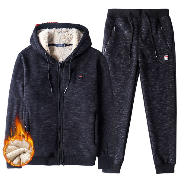 

plus size 5xl 6xl 7xl 8xl men winter wool liner warm thicken style outdoor sport running sportwear, Black;blue