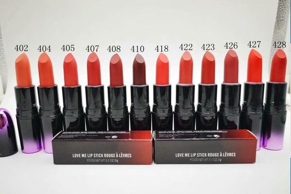 

2020 НОВИНКИ LOVE ME LIP STICK ROUGE Levres 3g 12 различных цветов (12шт / много)