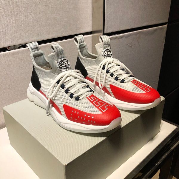 

Мужская спортивная обувь высокого класса 2019 года новая британская мода шить дыша