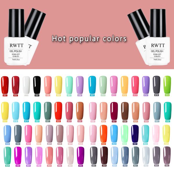 

multi-bottle monochromatic gel polish nail glue art gel soak off series for nail polish varnish decorative, Red;pink