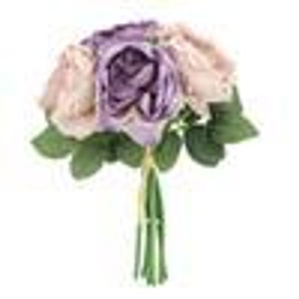 

28cm round rose elegant artificial silk flowers fake flower bunch bouquet home l wedding party floral home l decor