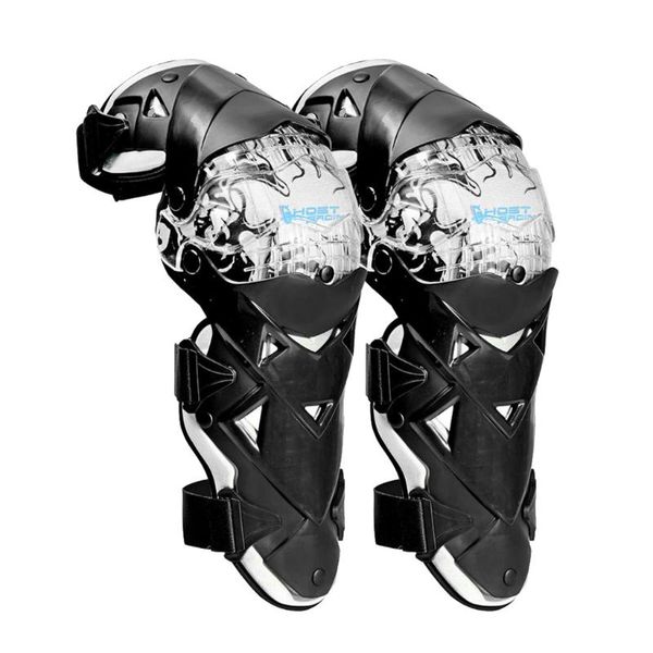 

pair motorcycle racing riding knee guard protective protectors pads armor kneepads gear