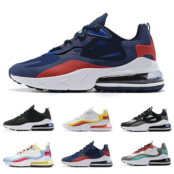 

High quality New arrival react men running shoes Bauhaus Optical triple black White Designer mens trainers breathable sports outdoor sneaker