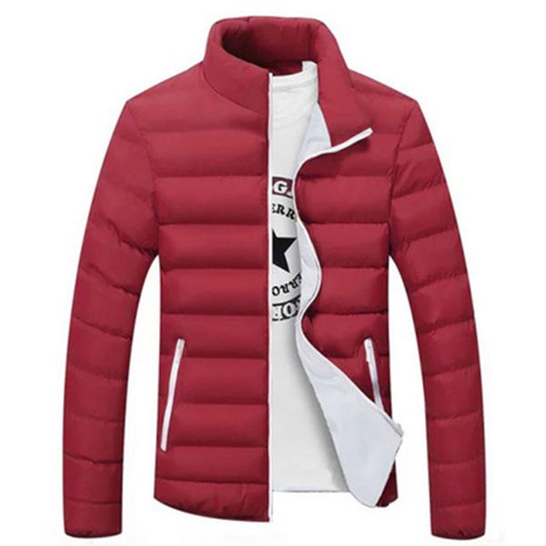 

fashion hoodie parka men outerwear zipper casual thick 2019 characters plus size 6xl stand coats men winter 2019 parka homme, Tan;black