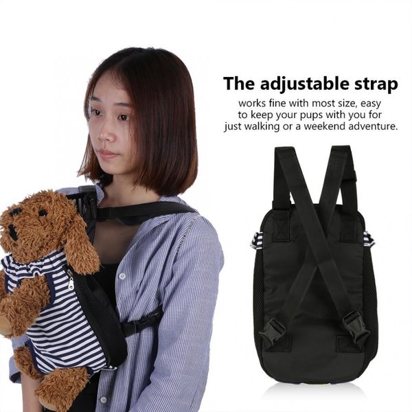 

portable dog cat pet double shoulder carrier bag backpack travel outdoor bag