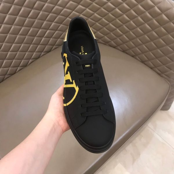 

2020 men's designer casual sneakers, comfortable wild black men's platform shoes with box
