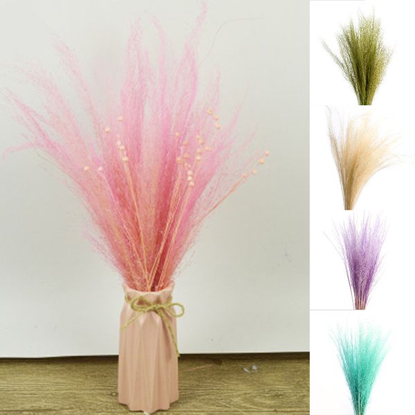 

50 stems dry flowers small pampas grass phragmites communis dried flowers bouquet for wedding s7 #5
