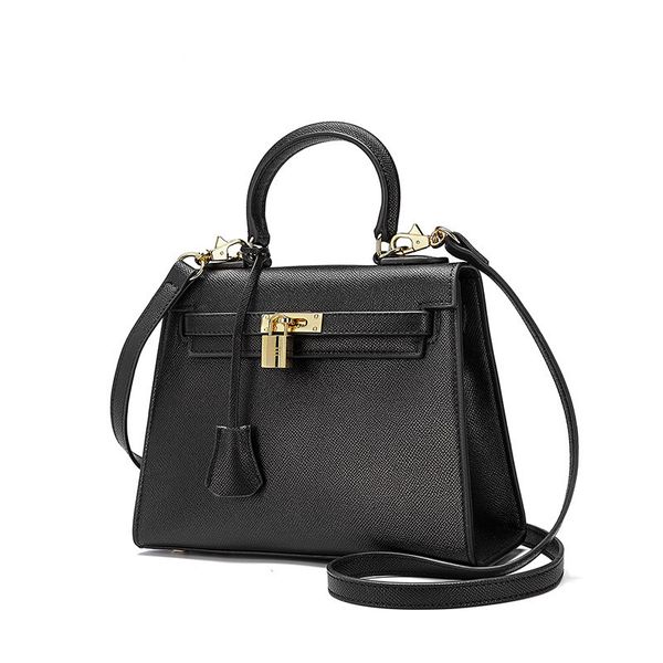 

bag woman 2019pu, ma'am single shoulder span package lock catch ma'am handbag