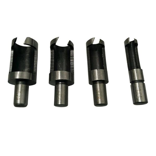 

4pcs 6mm 8mm 13mm 16mm drill bits carbon steel woodworking round shank drill bit set wood work carpenter plug hole cutter