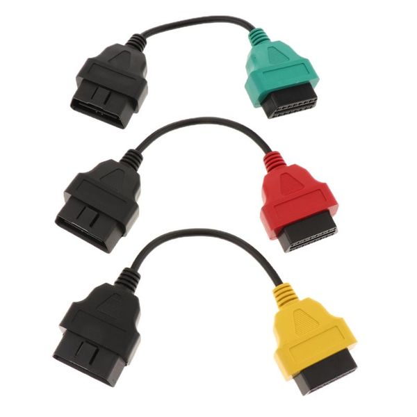 

3pcs adaptor connect diagnostic cable 16pin obdii cable for ecu scan