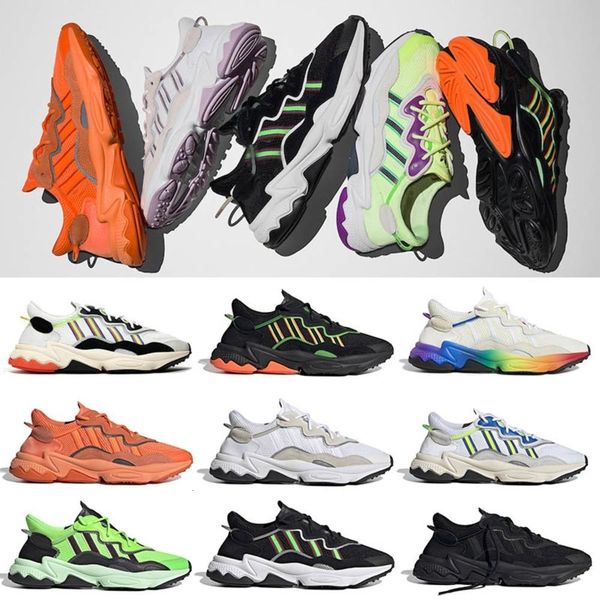 

3m reflective solar yellow pride xeno ozweego for men women casual shoes cloud white black era pack trainer blue sports sneakers chaussures