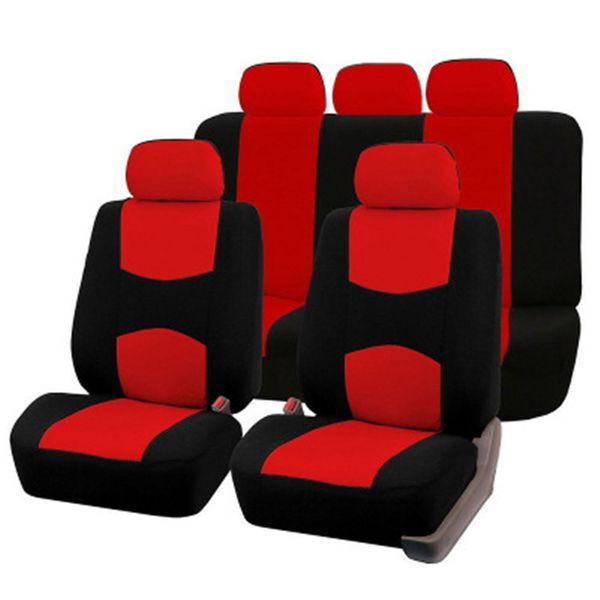 

universal car seat cover set red car styling fit most interior accessories sedans seat covers for care
