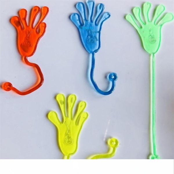 

10pcs sticky hands slap squishy toy play pinata fillers birthday gift treat bag wedding favors and gifts party favors supplies