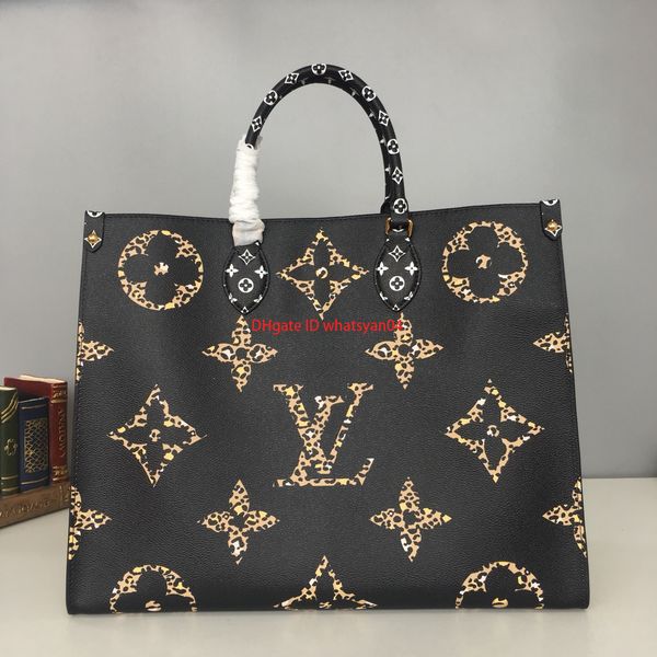 

New de igner hopping bag for women two color titching ladie houlder bag fa hion ize 41 34 19 cm, Black