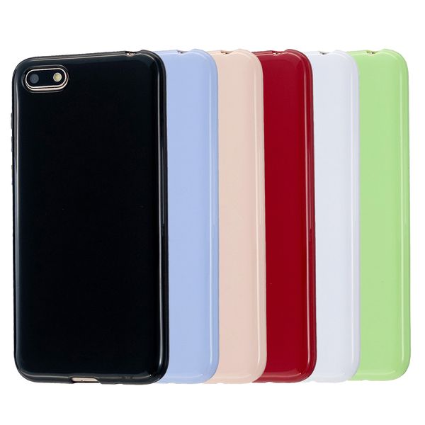 

for huawei y5 2018/2019 tpu phone case simple profile delicate finish cellphone cover full body protection