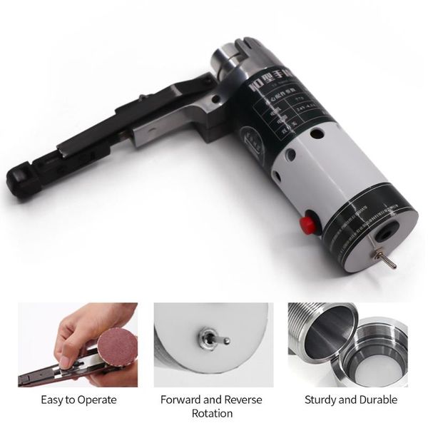 

electric belt sander mini belt sander electric grinder small grinding machine hand-held with sanding be