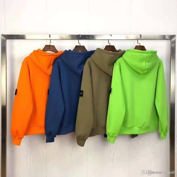 

мужская роскошная толстовка tide бренд сгущает компас значок тренд тренд высокое качество свитер с капюшоном уличная пара мода толстовка, Black