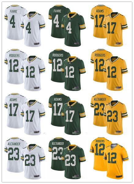 

mens women youth green bay packers 12 aaron rodgers 23 jaire alexander 17 davante adams 55 za'darius smith football jerseys, Black;red