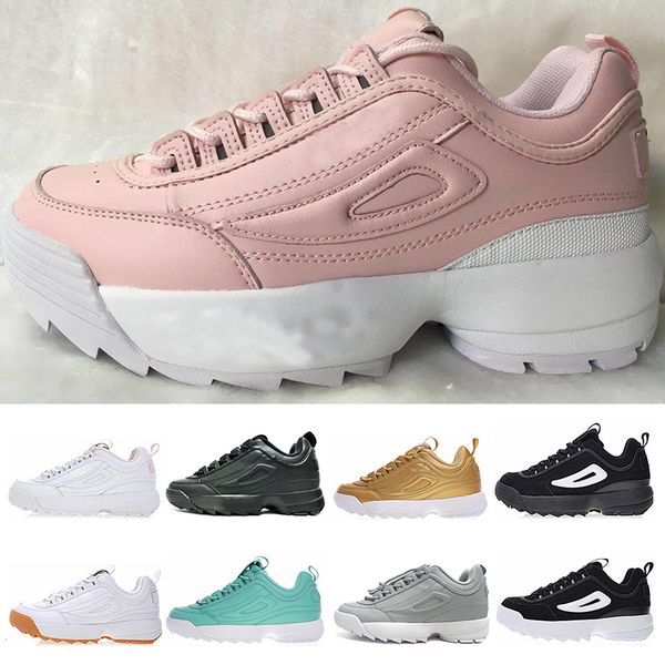 

new disruptors ii triple black white pink mens womens running shoes grey green jogging mens trianers sports sneakers size 36-45, White;red