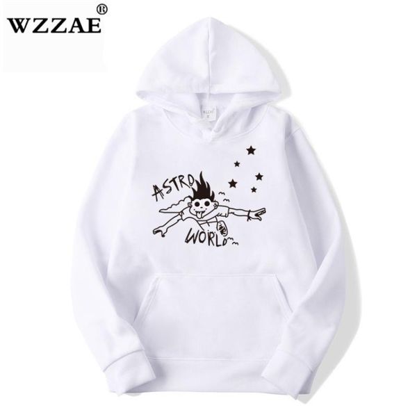 

travis scott-look mom i can printed fashion hip-hop harajuku style men's hoodie, Black