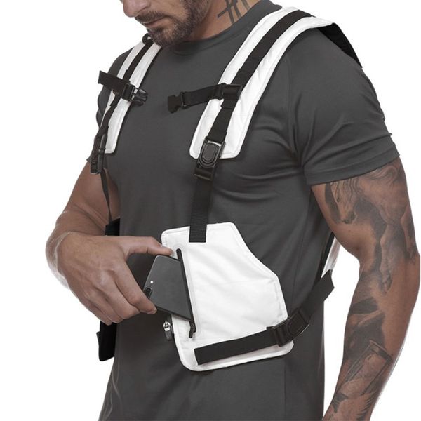 

multi-function vest outdoor sports fitness men protective b2cshop, Camo;black