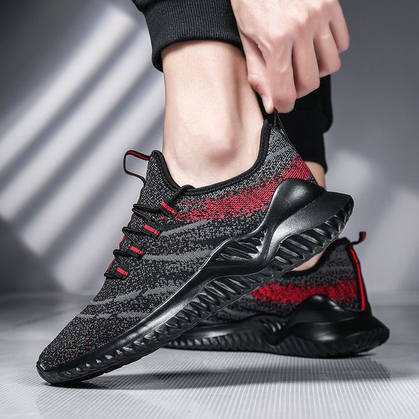 

2020 new fashion casual running shoes for men lightweight breathable men's sneakers casual sports shoes large size 48 sneakers