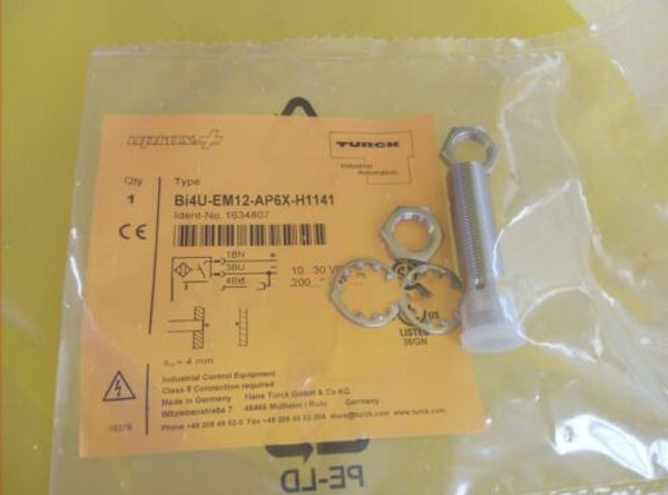 

one new turck proximity switch sensor bi4u-em12-ap6x-h1141 #yp1