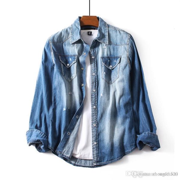 

mens jackets ripped denim jackets zippers streetwear distressed motorcycle biker jeans jacket spring and autumn coat r03, Black;brown