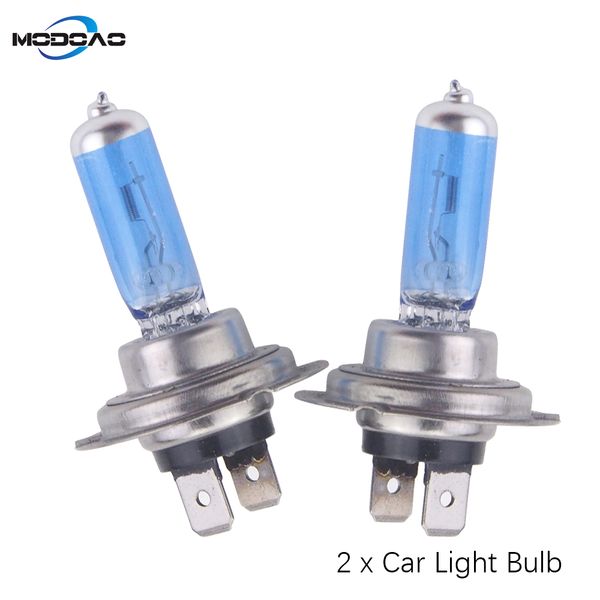 

100w car head ligh h7 super bright white fog halogen bulb 55w car head light lamp 55w v2 parking light source