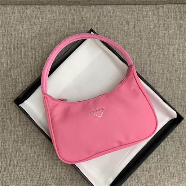 OBAG Bolsillo aleta de cinta de color rosa