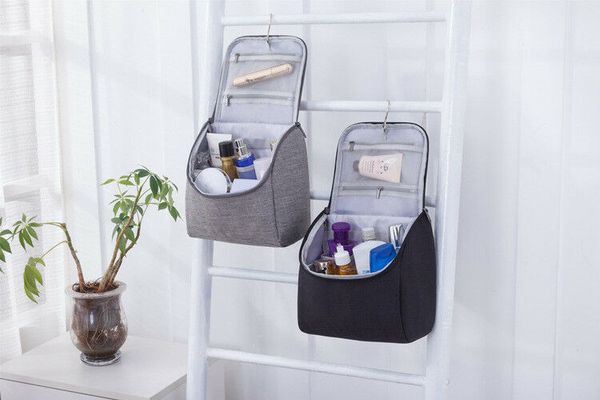 

makeup bag women bags men large waterproof nylon travel cosmetic bag organizer case necessaries make up wash toiletry