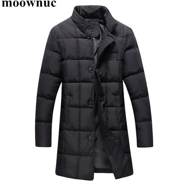 

2018 new winter men's coats mens thicken parkas jacket 100% cotton mens overcoat thermal parka plus size s-5xl warm outwear male, Tan;black