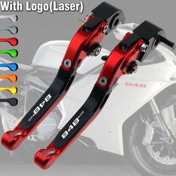 

cnc adjustable motorcycles brake clutch levers folding extendable lever available for 848 evo 2007 - 2013 2007 2008 2009