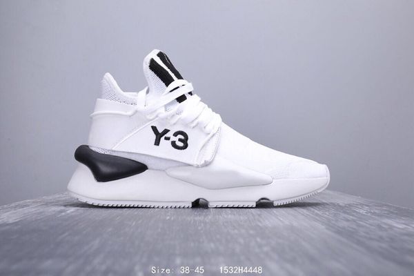

2019 men sneakers y3 kaiwa chunky casual shoes y-3 chunky sports sneakers training casual shoes for men with box, Black