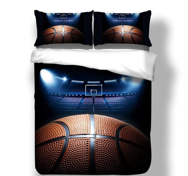 Sport Series Bedding Set King Twin Queen Size Basketball Game Home