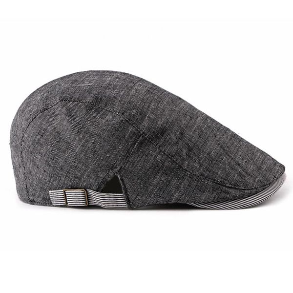 

retro spring and summer men cotton flat cap newsboy adjustable beret driving hat sunscreen sunshade cap unisex, Blue;gray