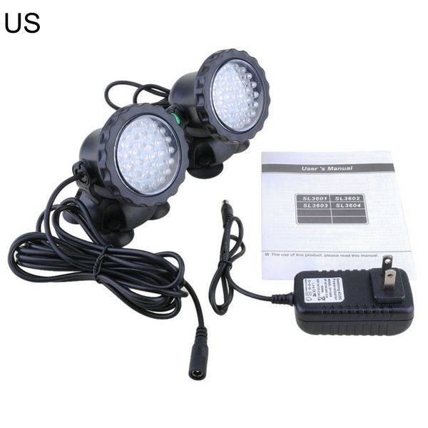 

aquariums lighting waterproof rgb 36 led underwater spot light for swimming pool fountains pond water garden aquarium fish tank spotlight la