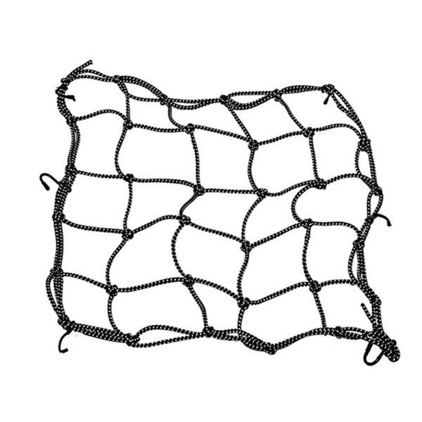 

1pc reflective motorcycle helmet net mesh for storage carrier bag cargo fix net 40cm