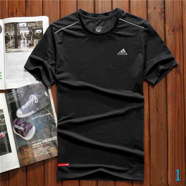 

men t-shirt designer brand new summer casual fashion crew neck shirt quick dry breathable pure color cotton blend size l-4xl 1, White;black