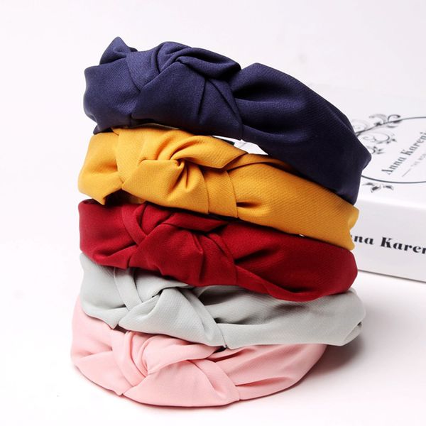 

wide hair band for women awaytr floral headband girls bow hair hoop korean fashion knot hairband autumn winter accessories