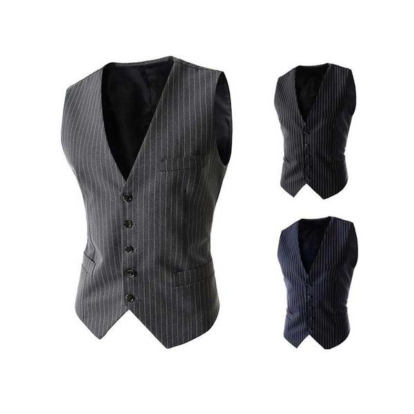 

zogaa 2020 мужские костюмы жилеты формальный slim fit деловой костюм жилет майка жилет мужчины блейзер жилеты нижнее белье мужской жилет, Black;white