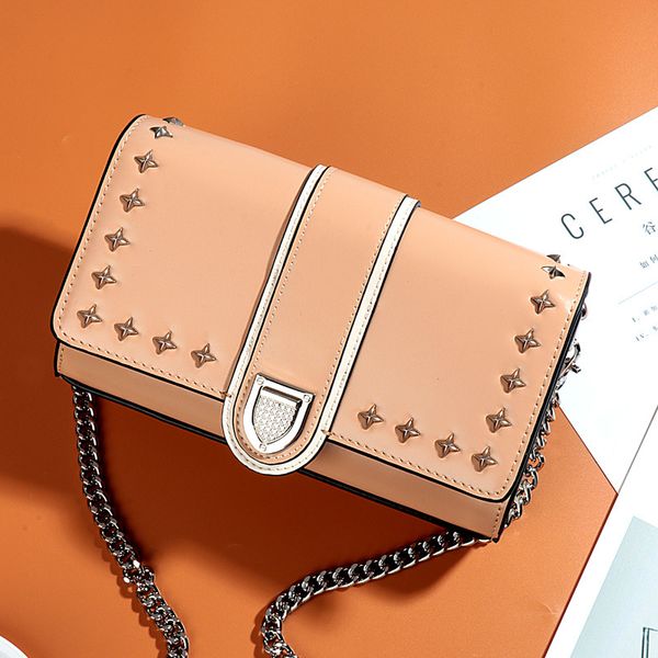 

pong wee women shell bag genuine leather ladies mini handbag oil wax leather shoulder messenger packet 2018 new