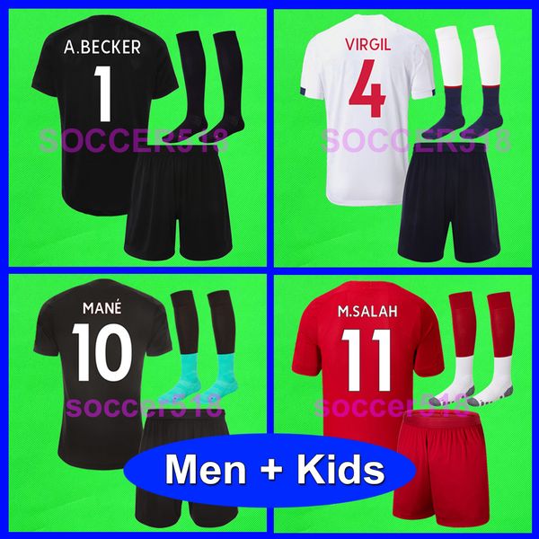 

firmino minamino 2019 2020 salah blackout mane 19 20 robertson football shirts goalkeeper soccer jerseys liverpool kids kits sets