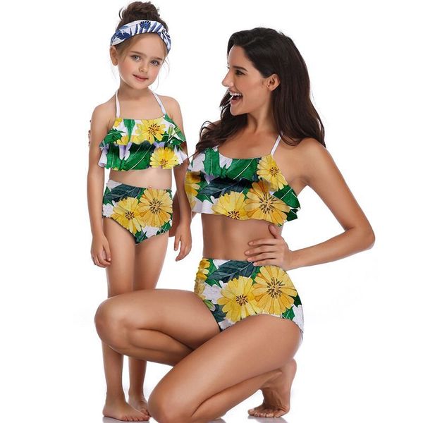 

women baby girl padded push up swimwear swimsuit bikini beachwear bathing set