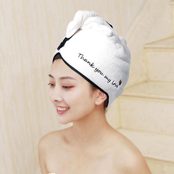 

rapided drying hair towel quick dry hair hat wrapped towel bathing cap household daily necessities