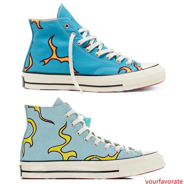 

новый гольф le fleur x chuck 70 hi flame мужская повседневная обувь 10 высокая мода обувь размер 36-44