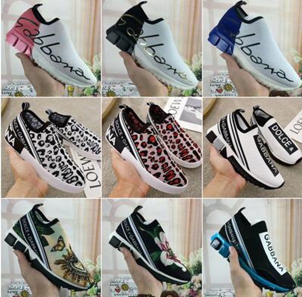 

Whole ale new men neaker d logo blue black white knit orrento neaker brand turquoi e me h neaker ca ual women g hoe with box, Black;green