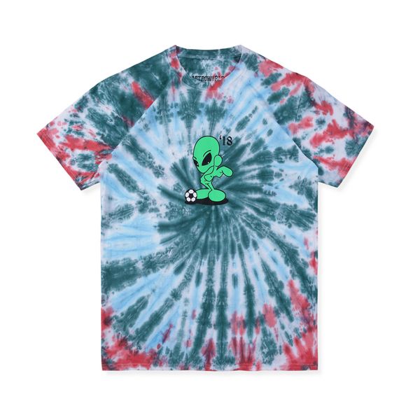 

19ss travis scott astroworld alien t-shirt casual simple t-shirt fashion beach sport tee summer street hip hop short sleeve tshirt, White;black